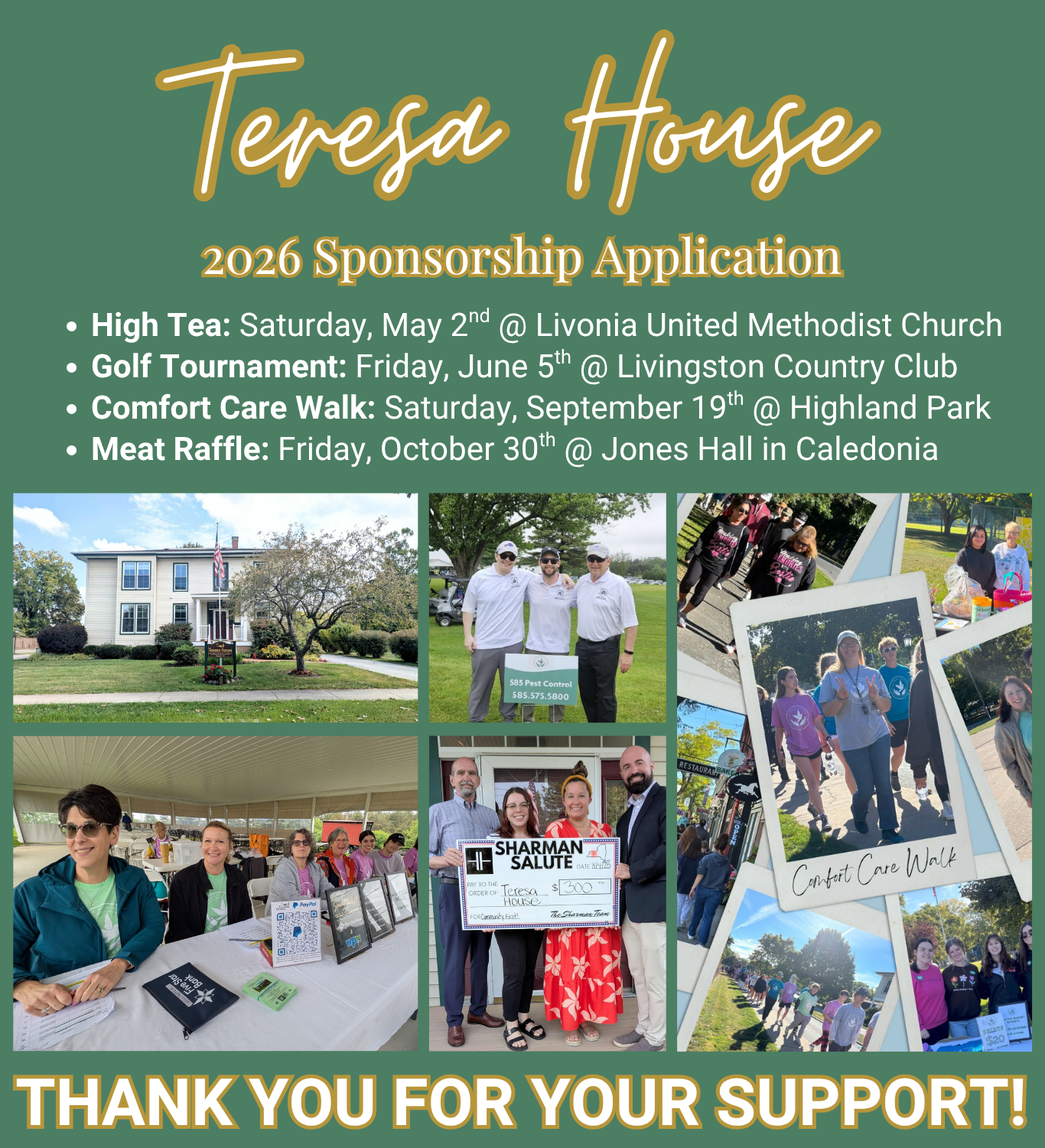 2026 Sponsorship Opportunities image