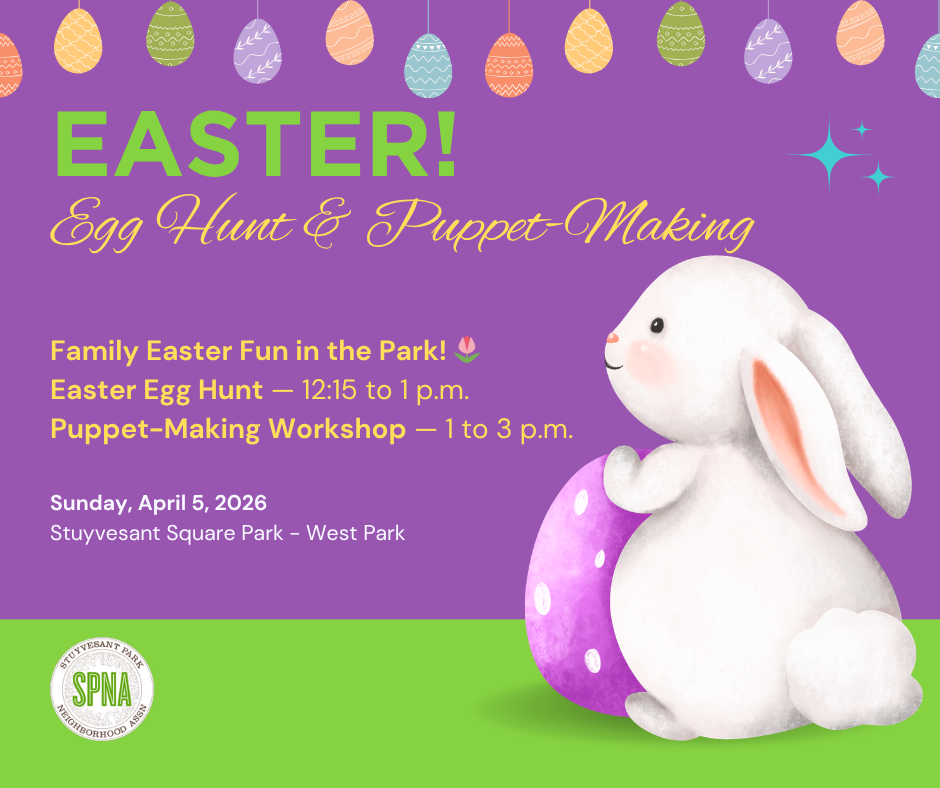 Easter in Stuyvesant Square Park: Egg Hunt + Arts & Crafts Workshop image