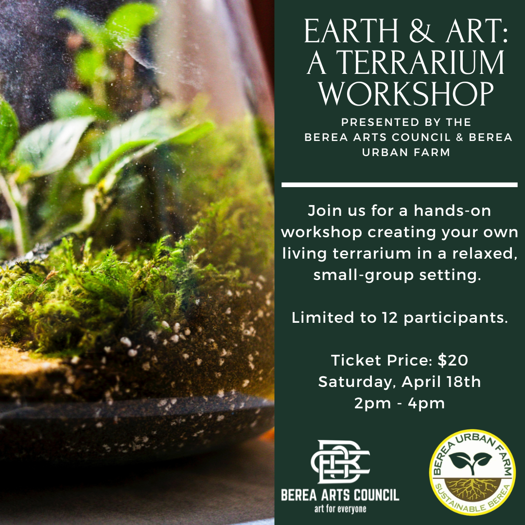 Earth & Art: A Terrarium Workshop image