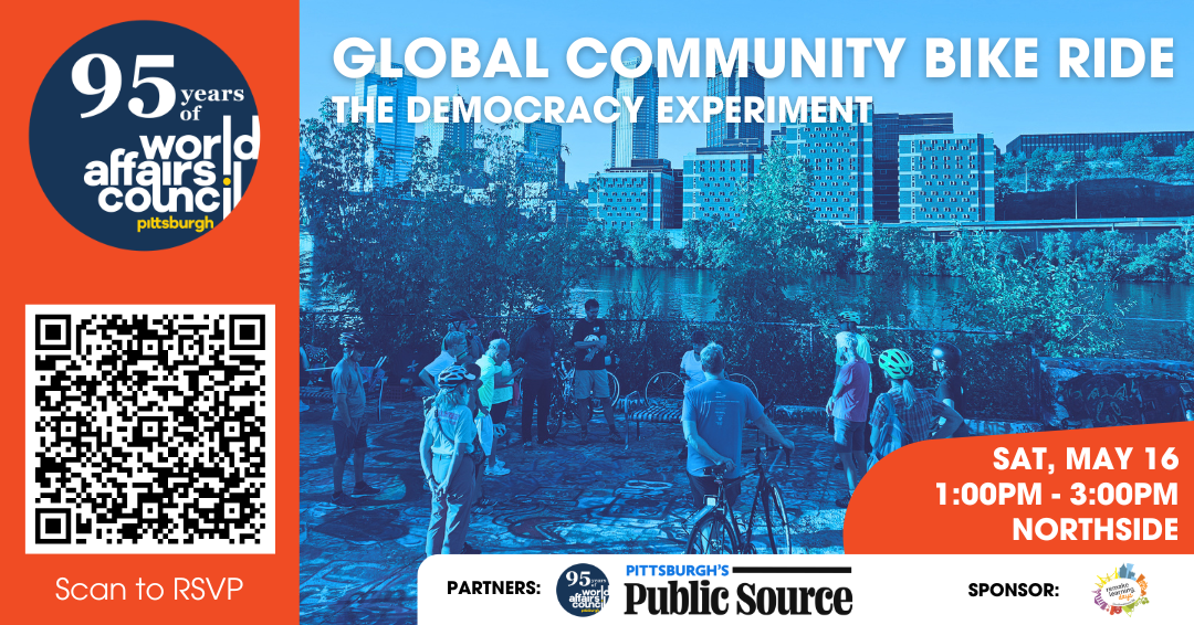 Global Community Bike Ride: The Democracy Experiment image