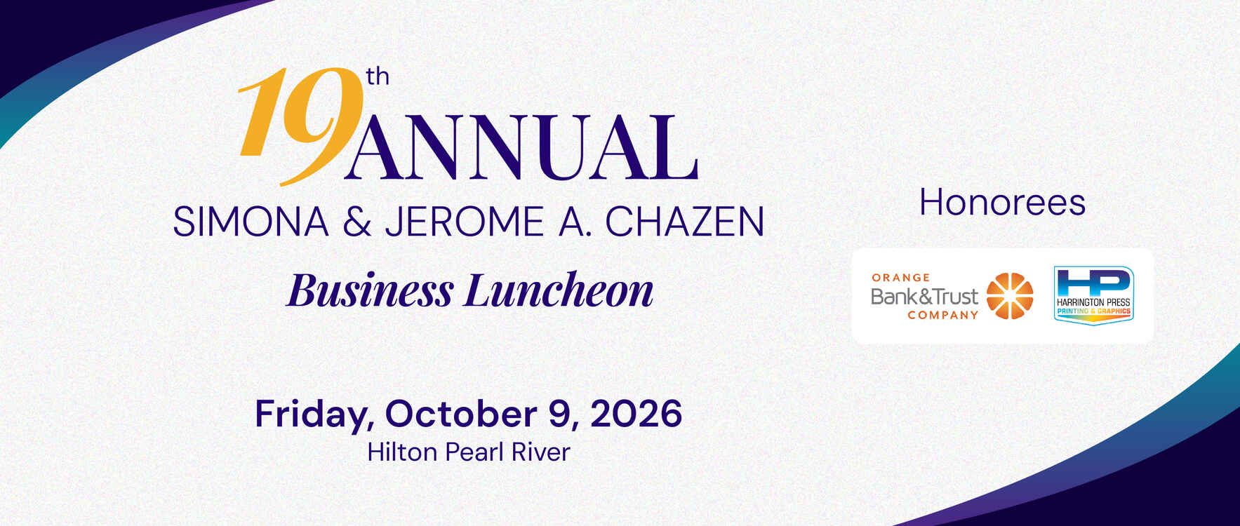 19th Annual Simona & Jerome A. Chazen Business Luncheon image