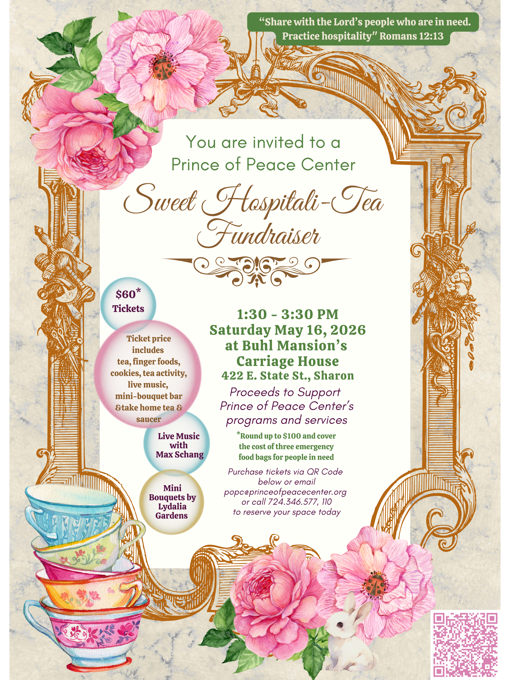 Sweet Hospitali-Tea: A POPC Fundraiser image