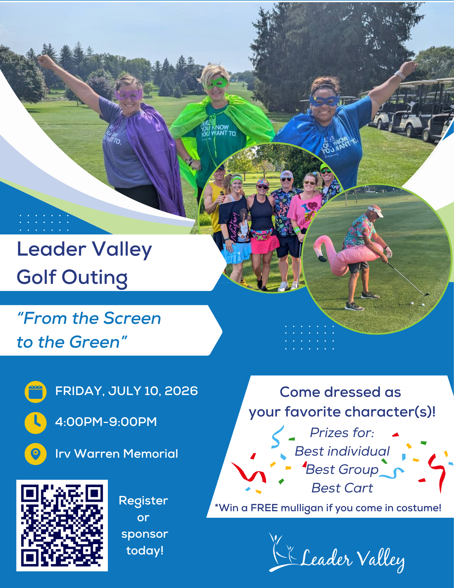2026 Leader Valley Twilight Golf Fundraiser image
