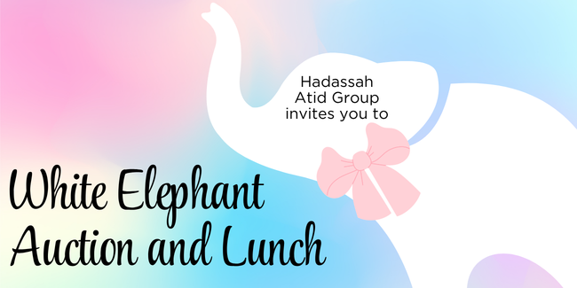 West - HSC - LBOC - Atid - White Elephant Auction and Lunch - 2026 image