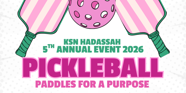 West - HSC - K'helah Shel Nashim - Pickleball: Paddles for A Purpose - 2026 image