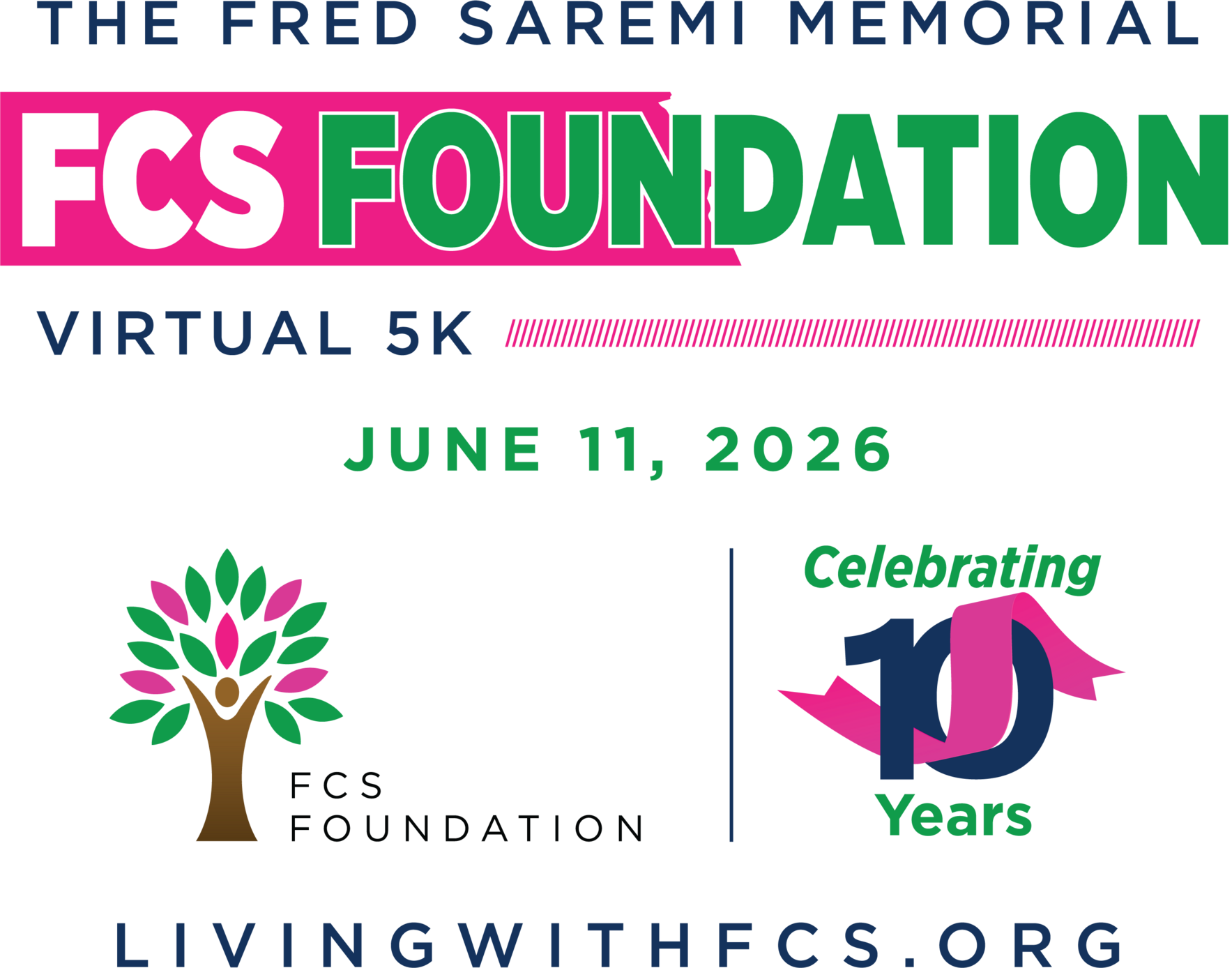 The Fred Saremi Memorial FCS Foundation Virtual 5K image