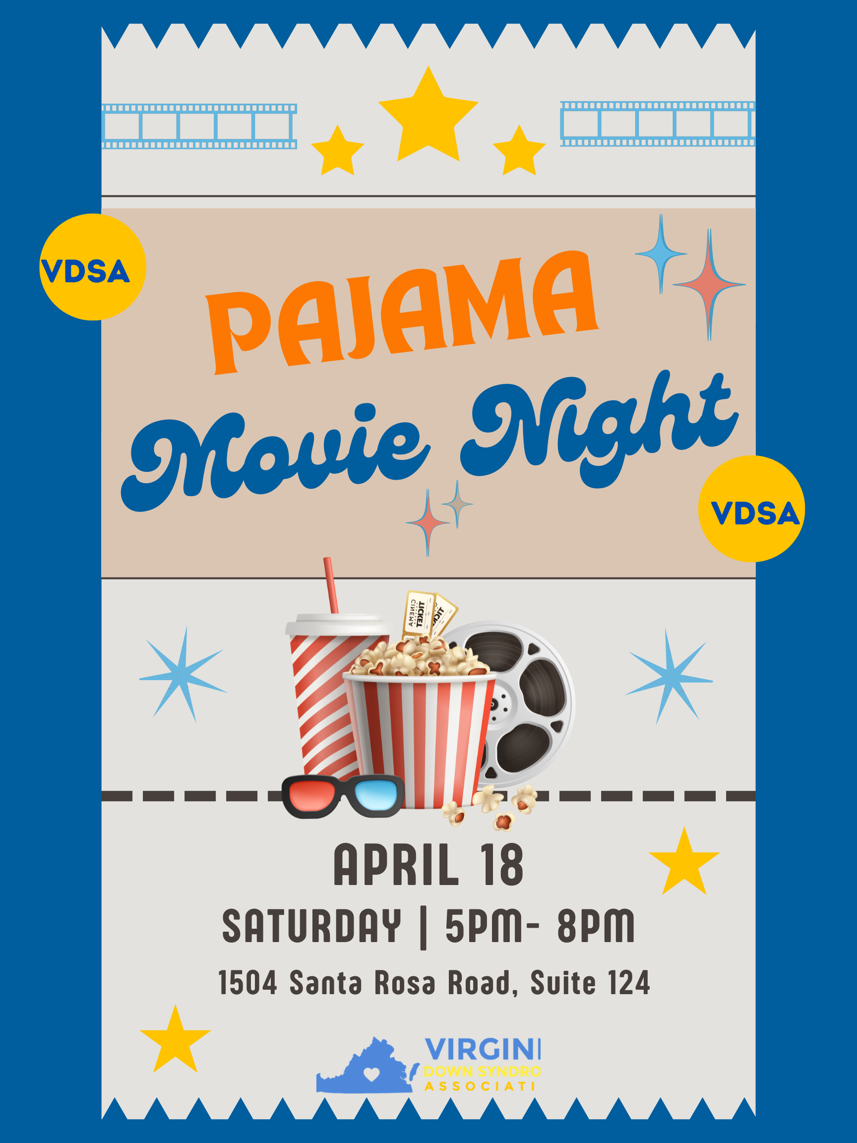 Teen and Young Adult Pajama Movie Night image