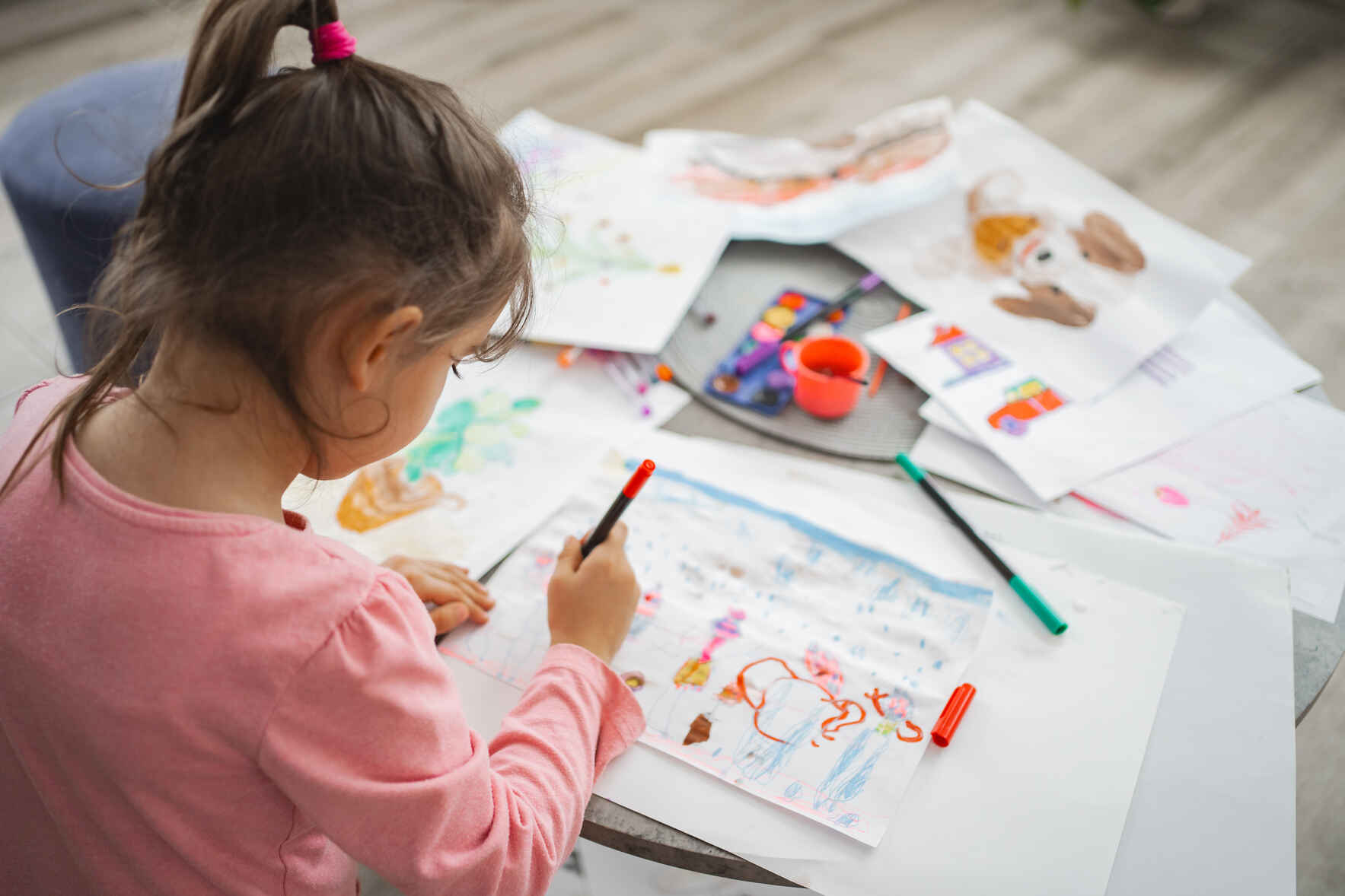  2026-A2 - Cohesive Collage - Turn Your Child's Saved Artwork into a Masterpiece image