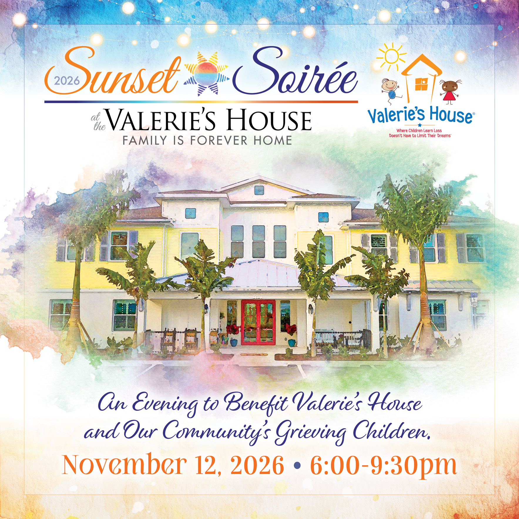 2026 Sunset Soirée at the Valerie's House Family is Forever Home image