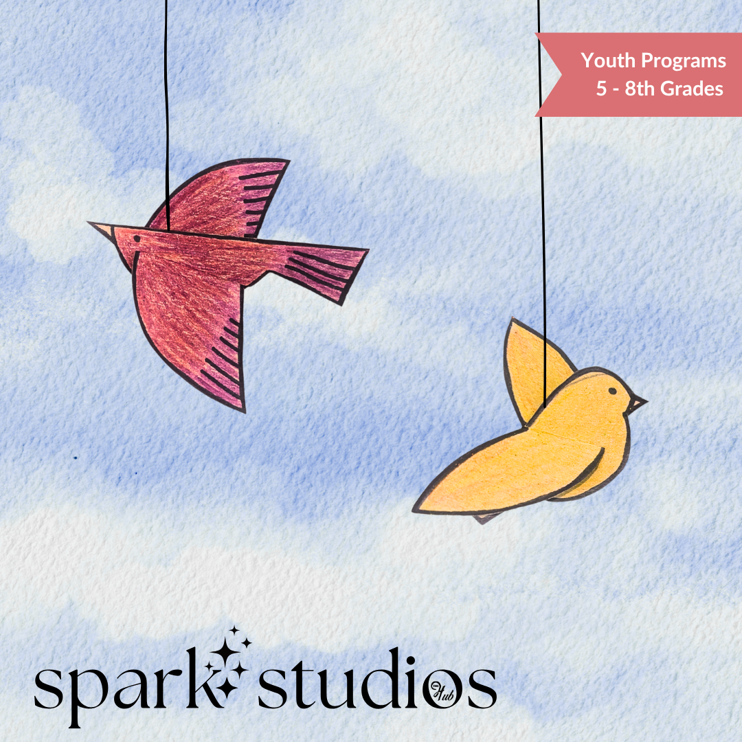 '26 April Spark Studios | 3D Bird Mobiles | 5-8th Grades image