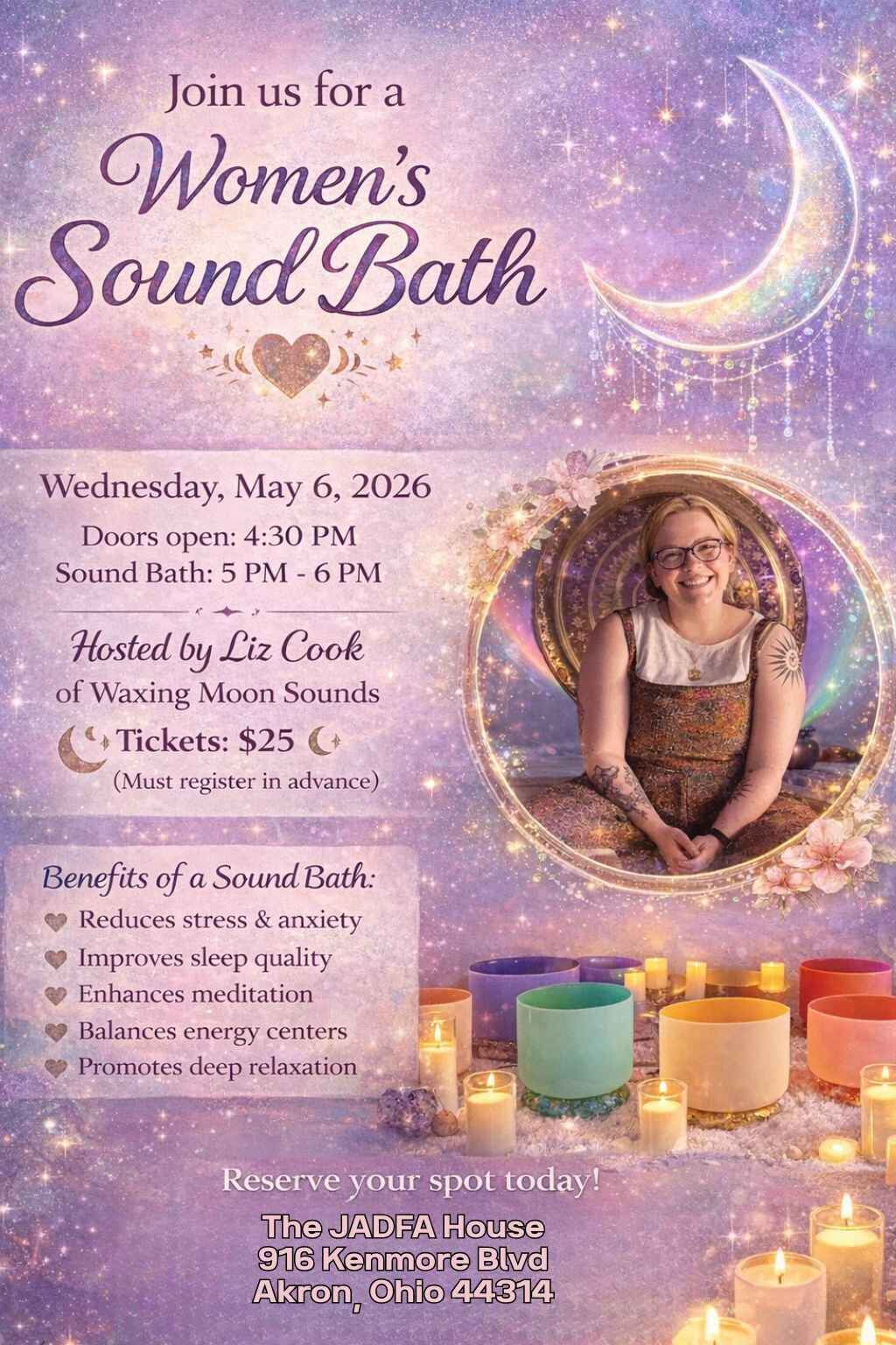 May Women's Evening Sound Bath image
