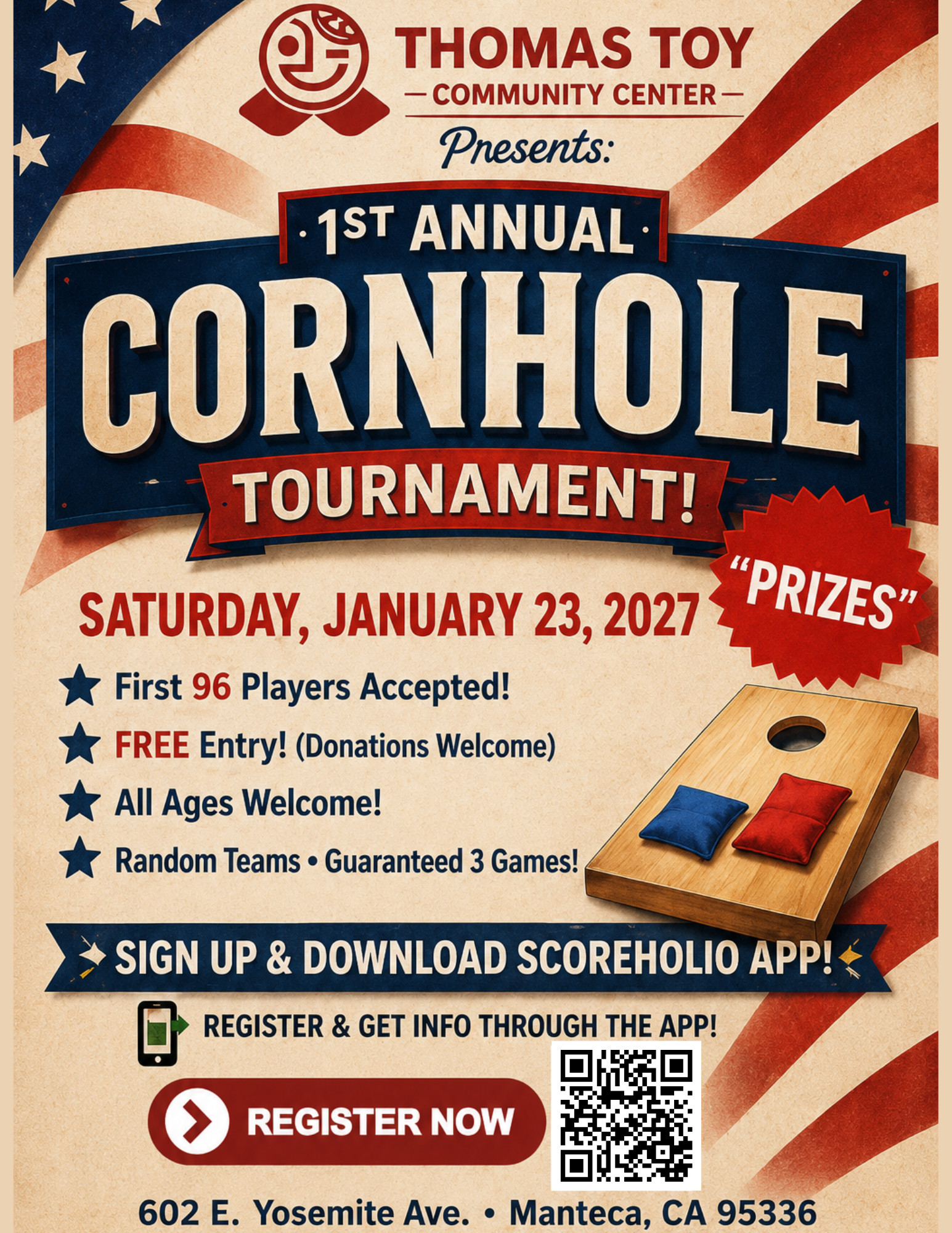 1st Annual Cornhole Tournament image