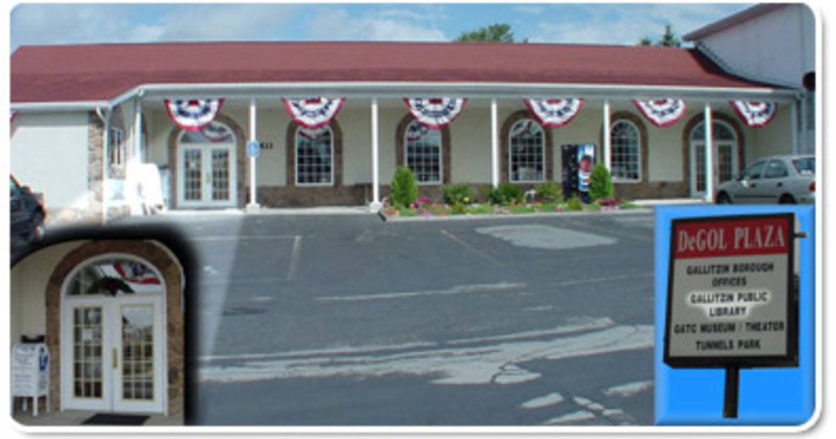 Cambria Library Assn Gallitzin Public Library Donation