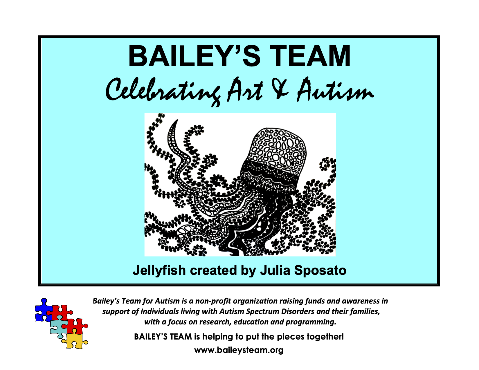 Buy our beautiful 2021 Calendar and support individuals living with autism and their families! image