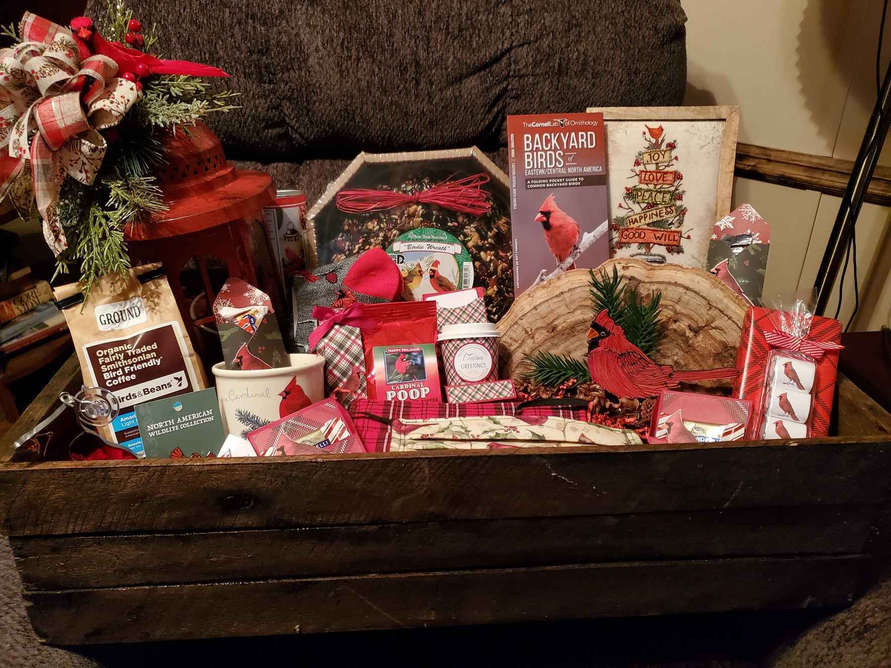 Enter to win a cardinal-themed holiday basket! image