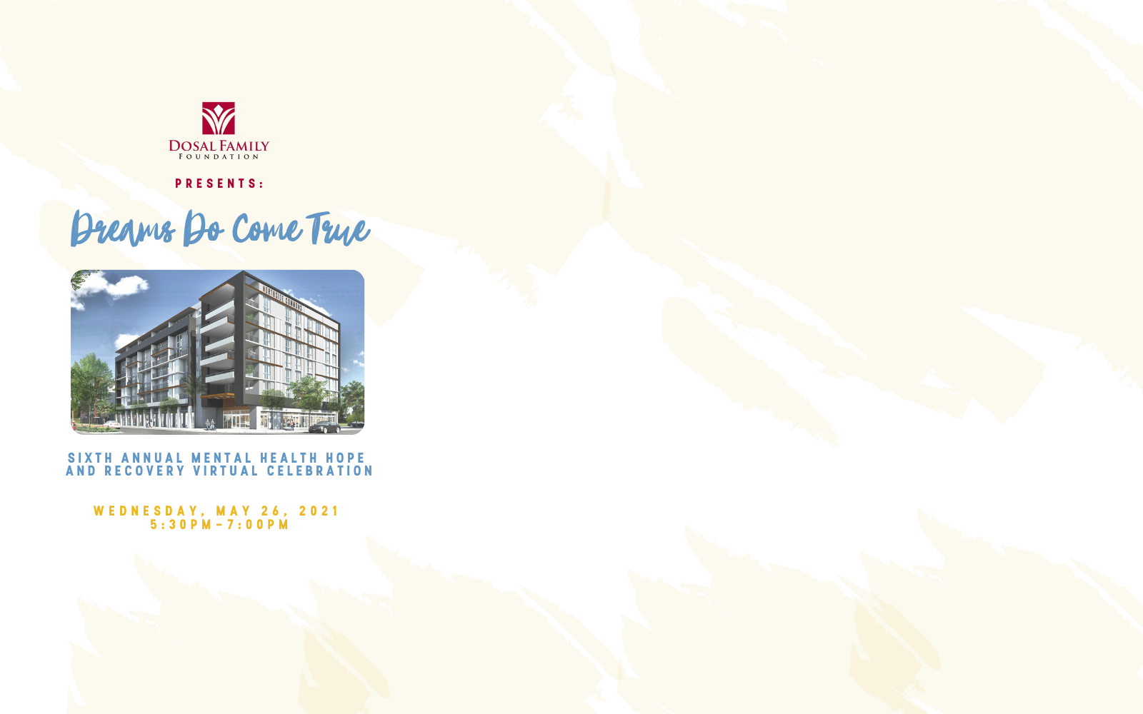 Sponsorship Opportunities for the Sixth Annual Mental Health Hope & Recovery Virtual Celebration image