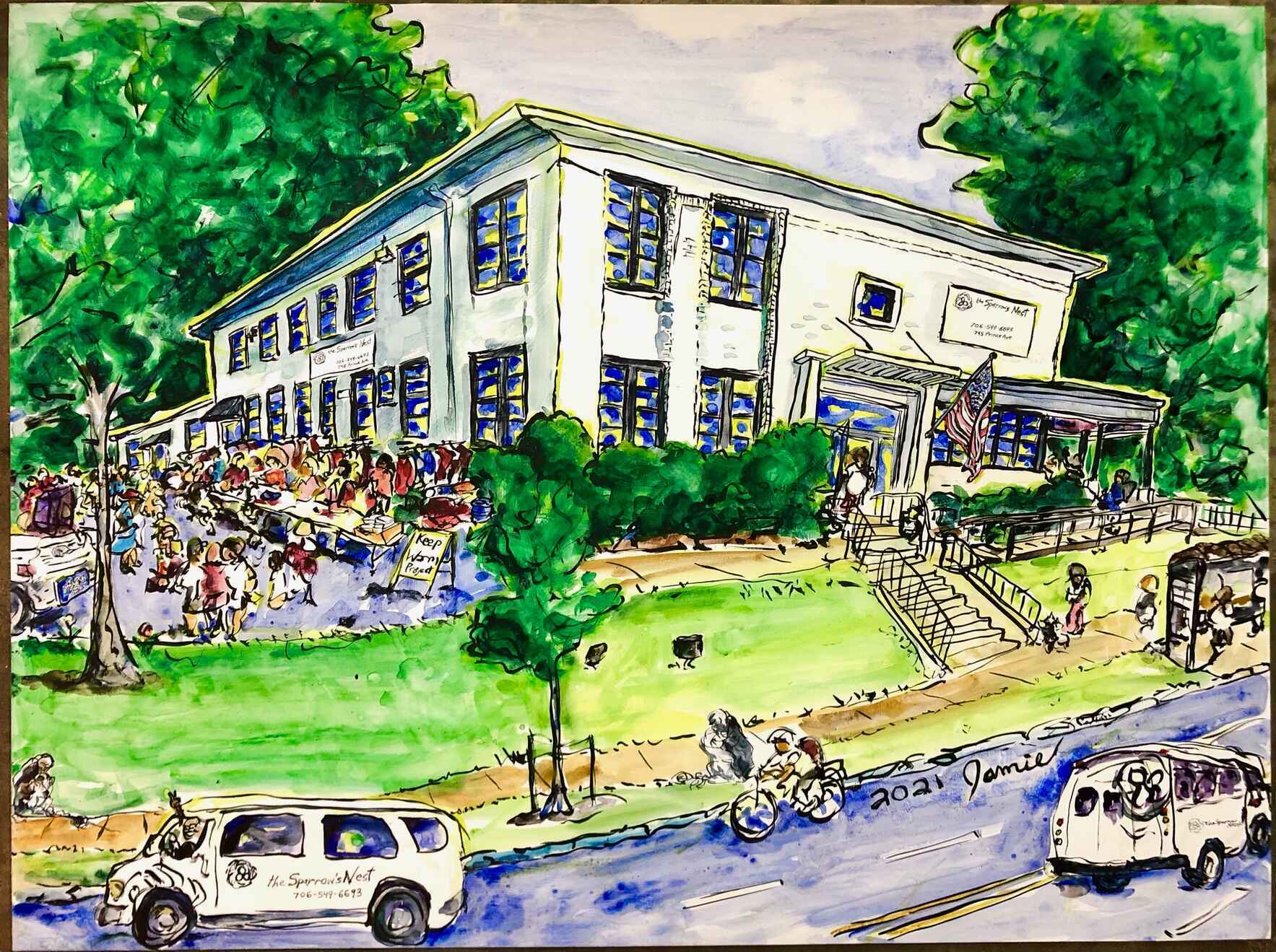  A Safe and Clean Athens Online Fundraiser: OUR GOAL IS TO RAISE $45,000 in order to combat homelessness. image