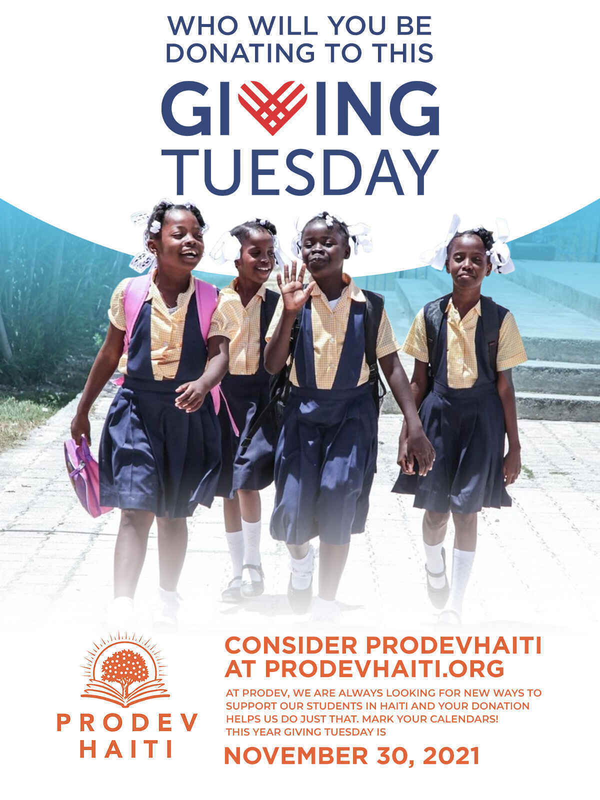 Support PRODEV this GivingTuesday! image