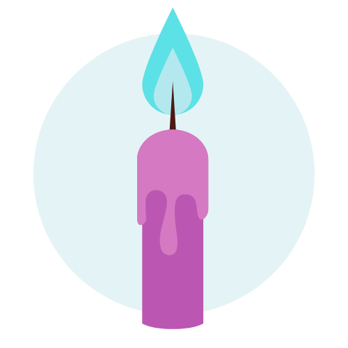 Light a candle in memory or in honor of people who have impacted your life. image