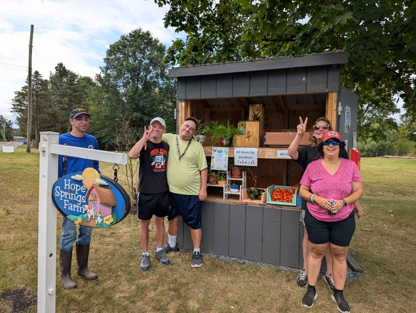 We need your help as a Friend of Hope Springs Farm to continue to provide the high quality services and support as well as essential learning and community activities we offer. image