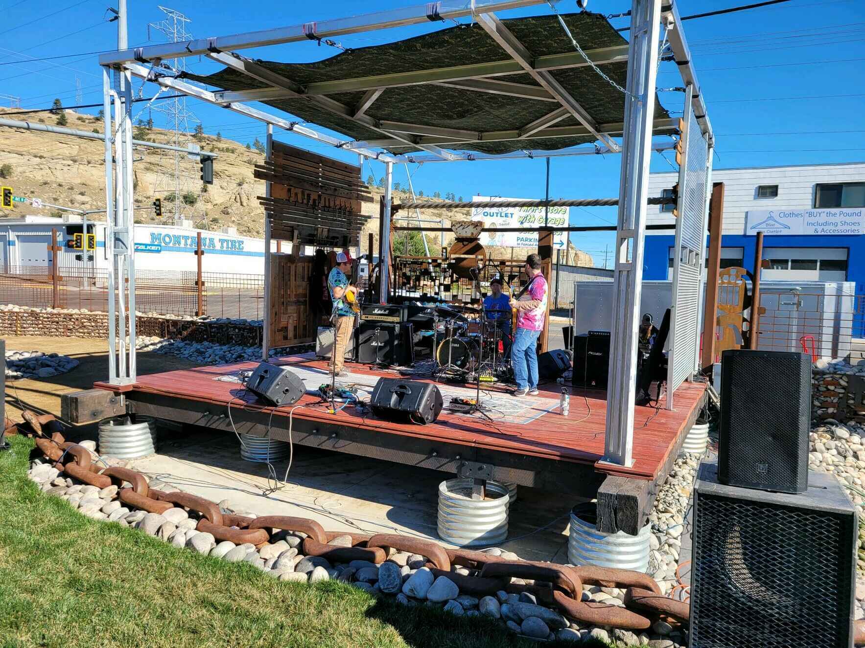 Give today to help with the Town Square Stage and Upgrade image