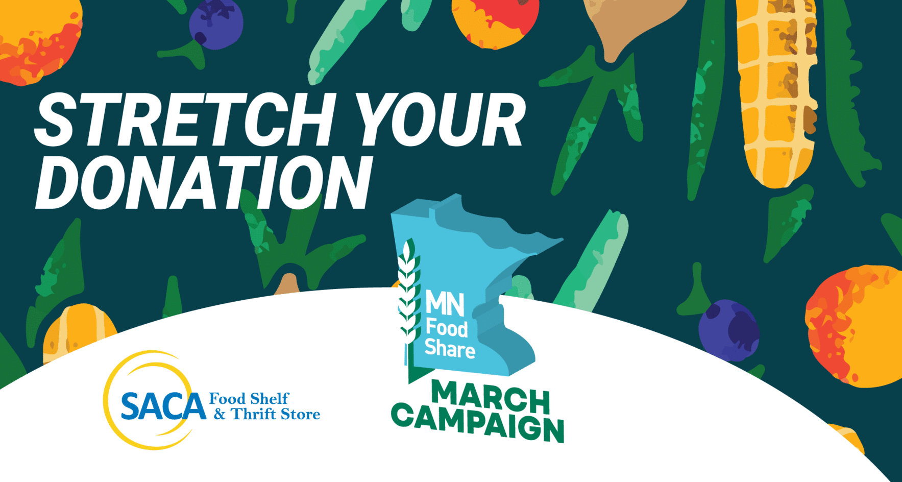 SACA Food Shelf & Thrift Store MN Food Share Month