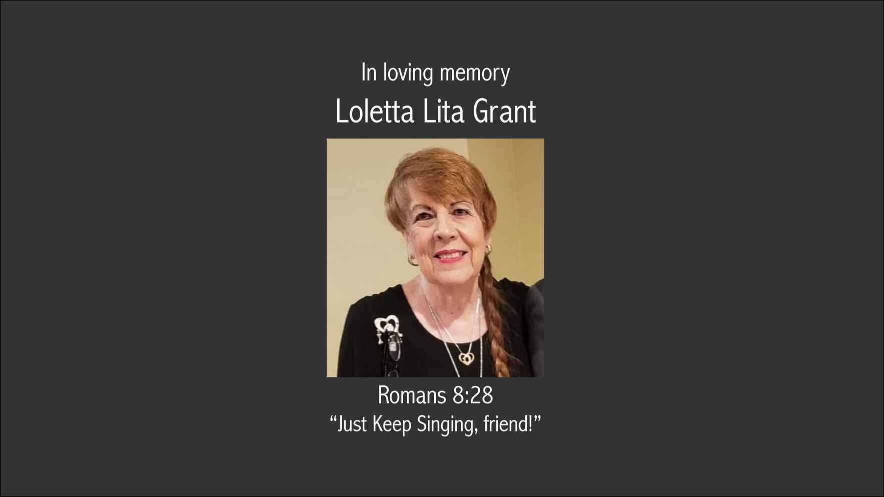 In Memory of Loletta Lita Grant  image