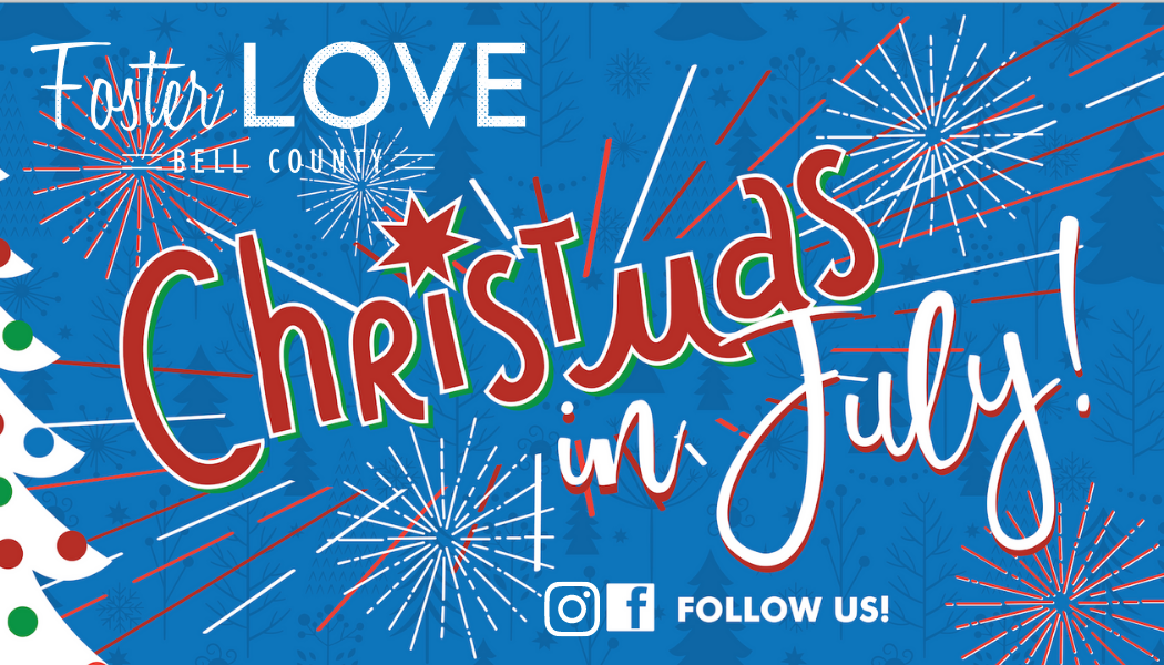 Give Today to the Foster Love Annual Christmas in July Campaign image