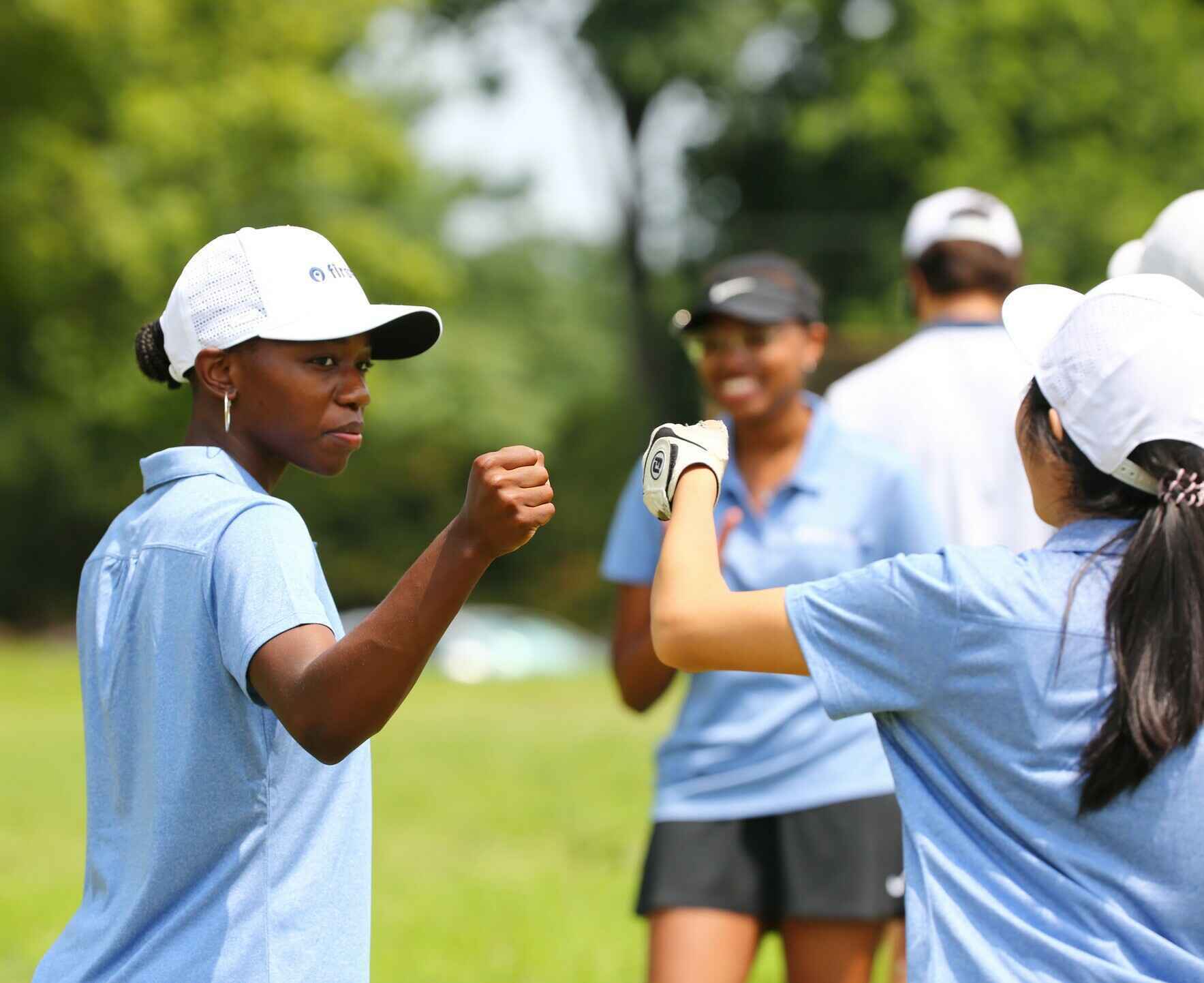 Help youth learn skills that go far beyond the fairway. image