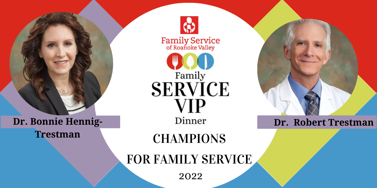 Join Dr. Bonnie Hennig-Trestman and Dr. Robert Trestman in helping Family Service! image
