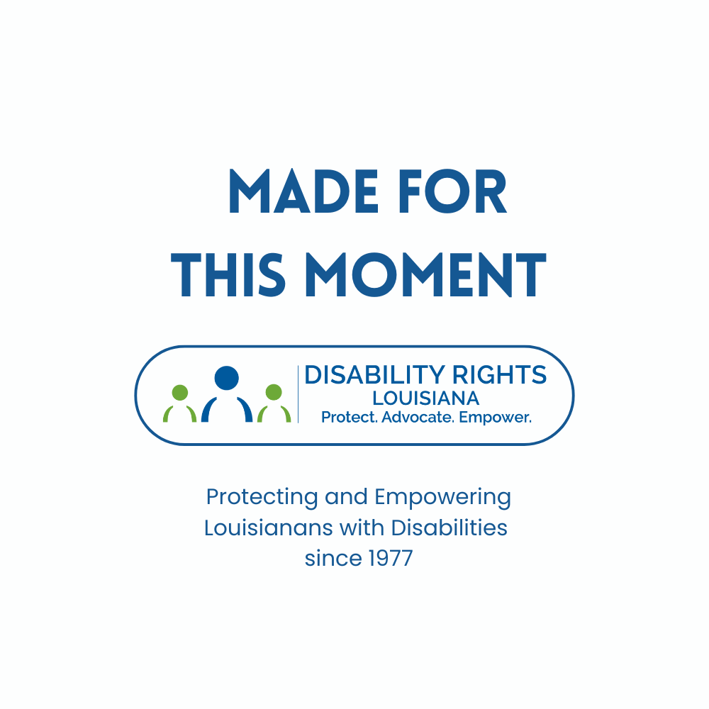 Stand with Louisiana's disability community in this critical moment. image