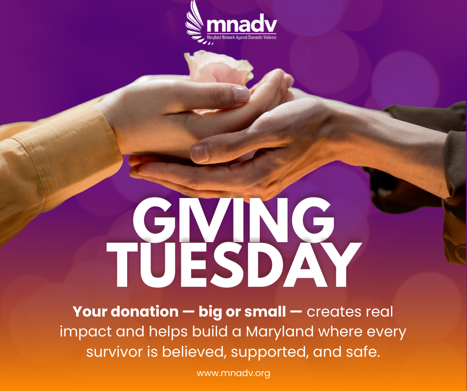 Give today to support the Maryland Network Against Domestic Violence! image