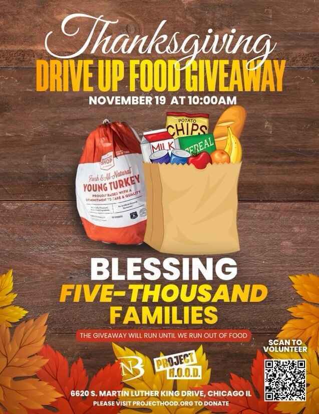 2022 Thanksgiving Drive Up Food Giveaway  image