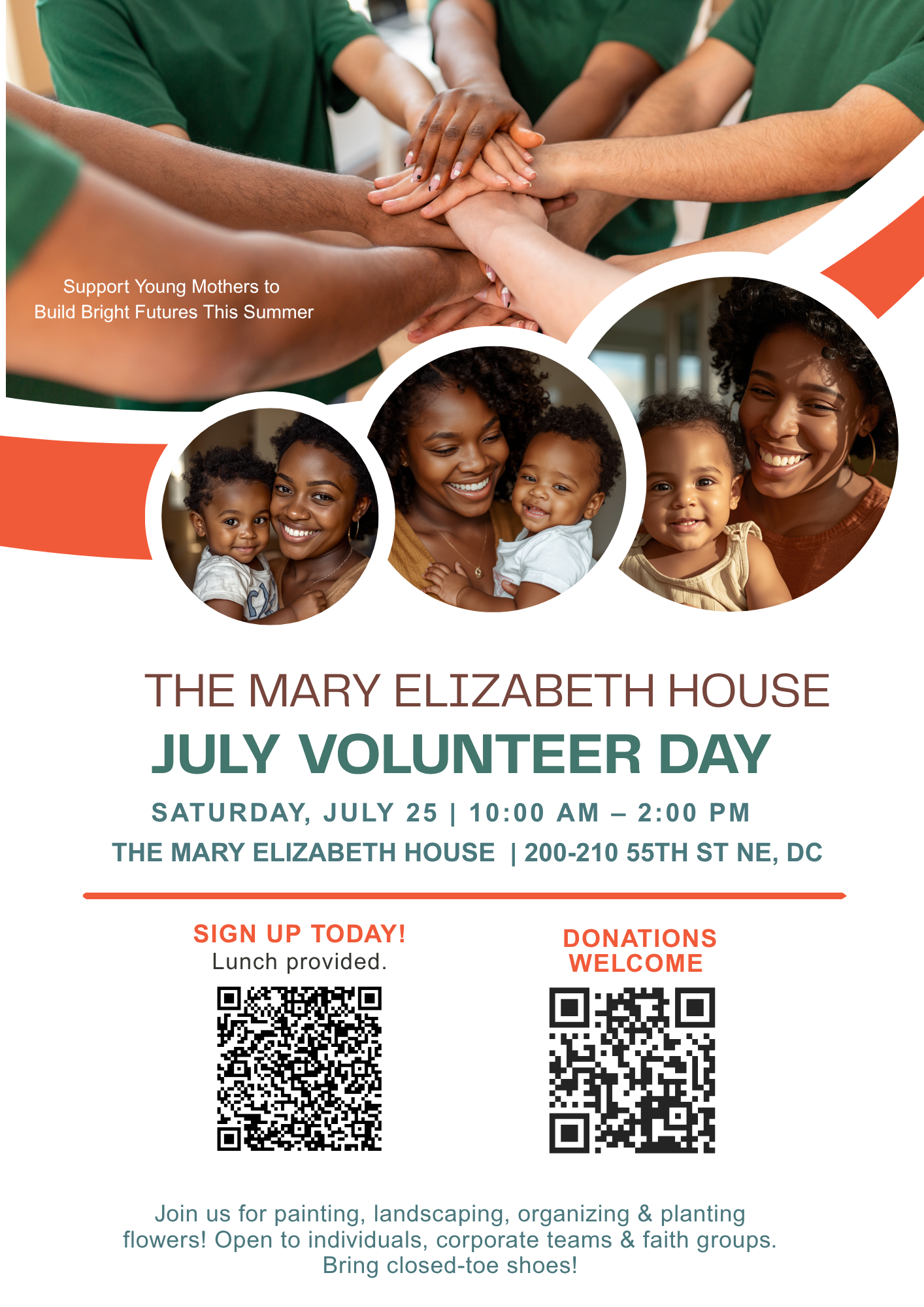 Donate now to support young women and their children who are both in and out of the foster care system in the District of Columbia. image