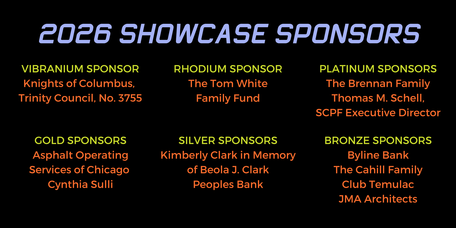 Reap the Benefits of an Annual Showcase Sponsorship image