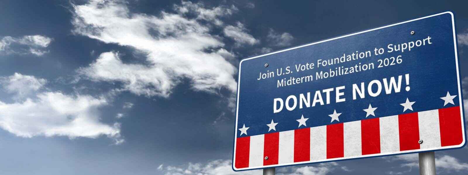 Join U.S. Vote Foundation in our Midterm Mobilization 2026 Campaign image