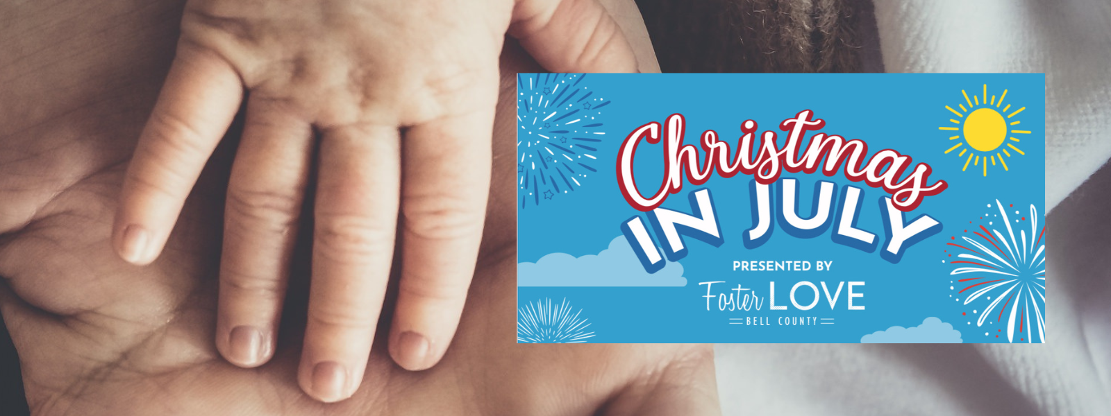 Make your donation today to Christmas in July!  image