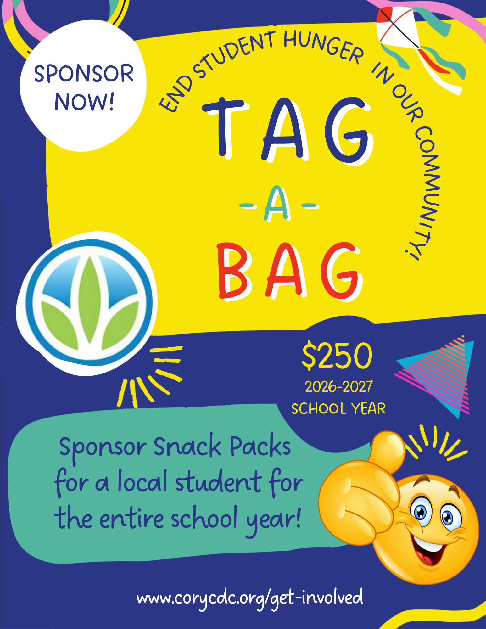 Sponsor One Child's Snack Pack for the 2026-2027 School Year  image