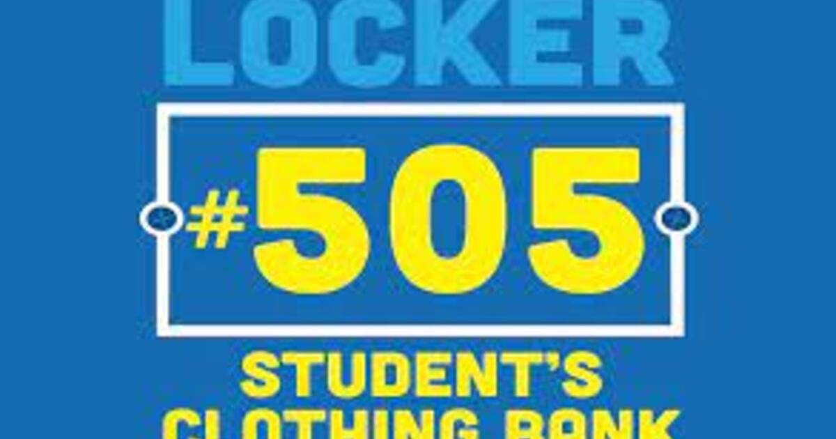 505 Locker Key Student Clothing Bank - Support our Mission Locker #505