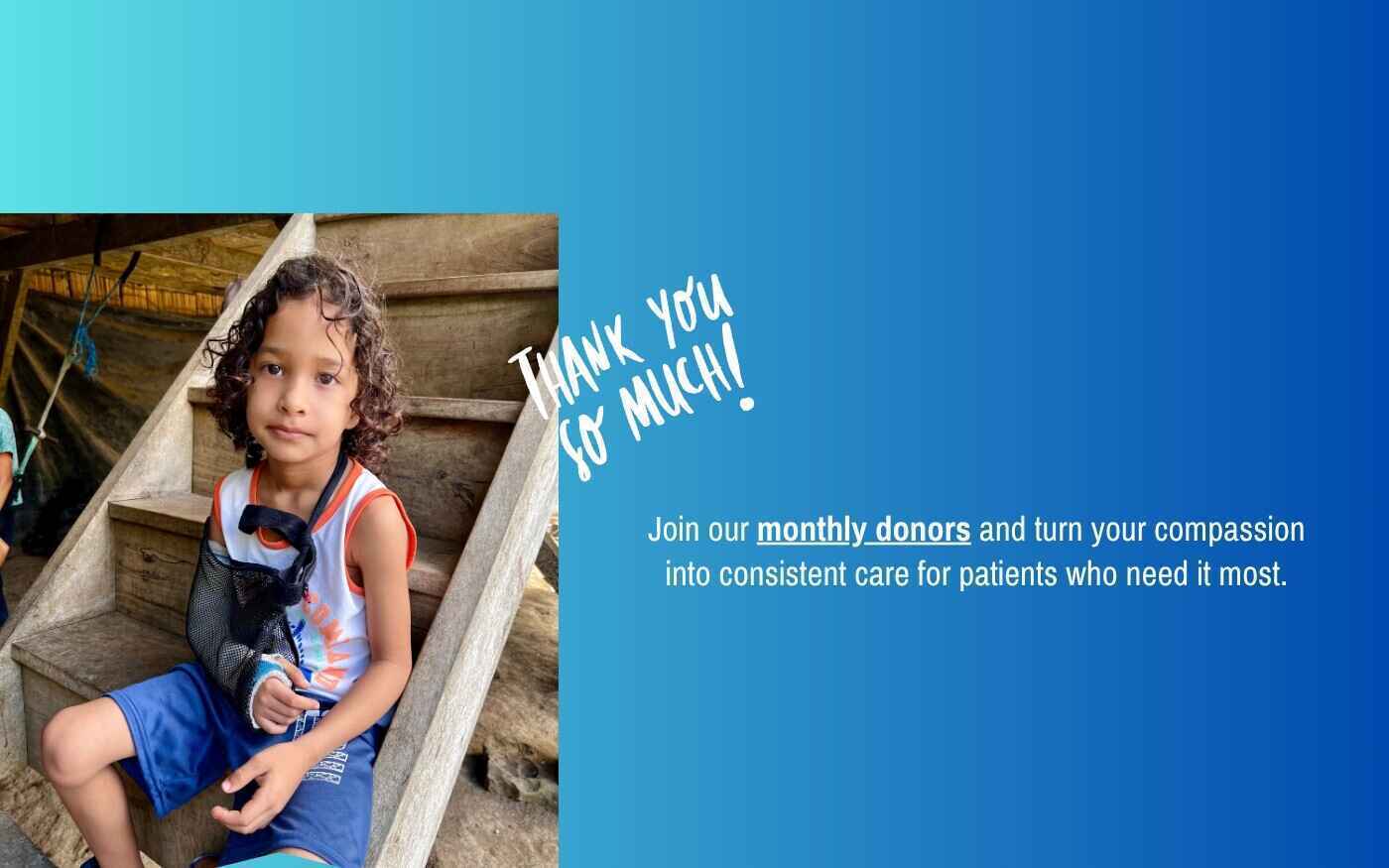 DONATE NOW TO CHANGE A LIFE image