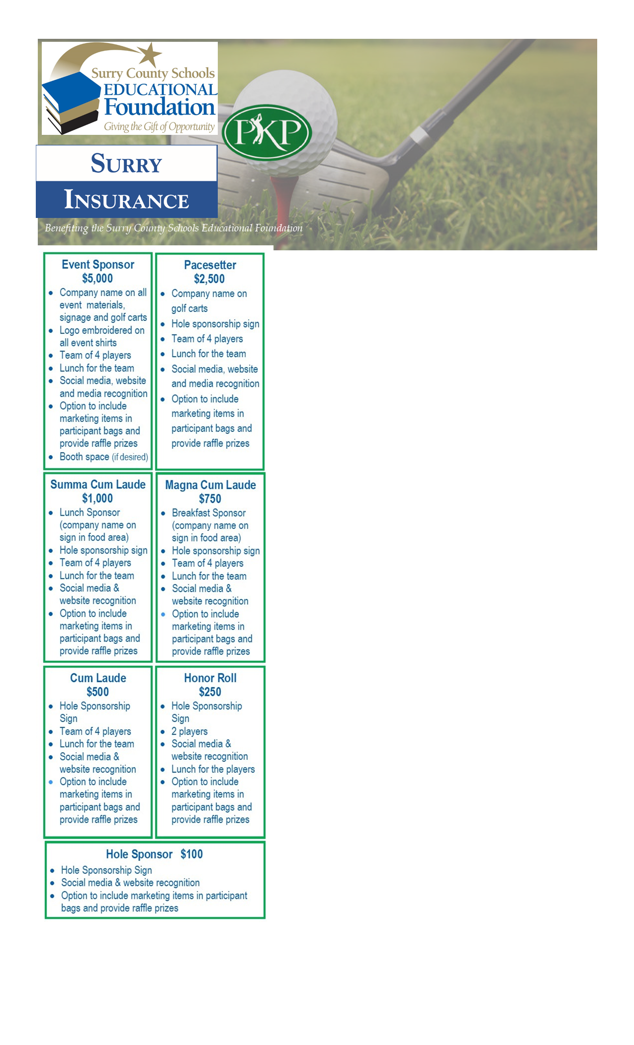 The 13th Annual Academic Golf Classic bring great academic projects to students and teachers! image