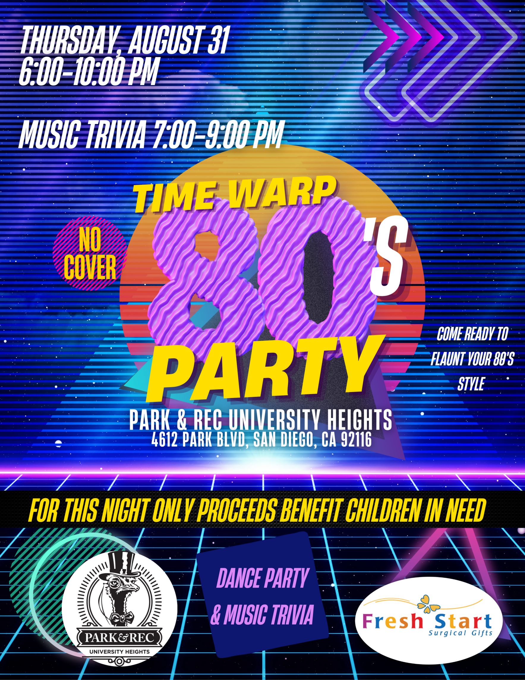 Time Warp 80's Party image