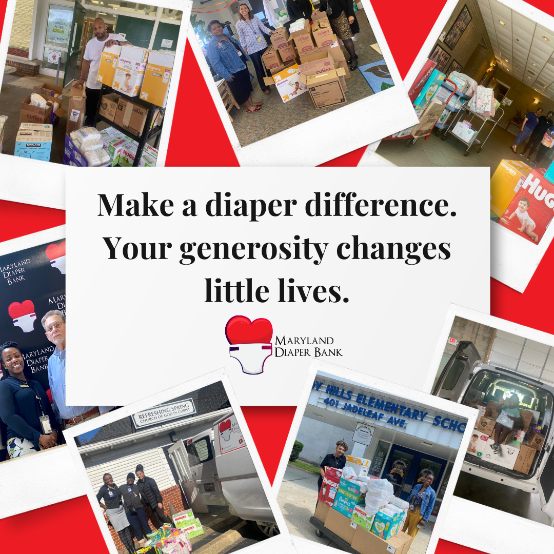 Give diapers, give hope. Make a difference today!  image