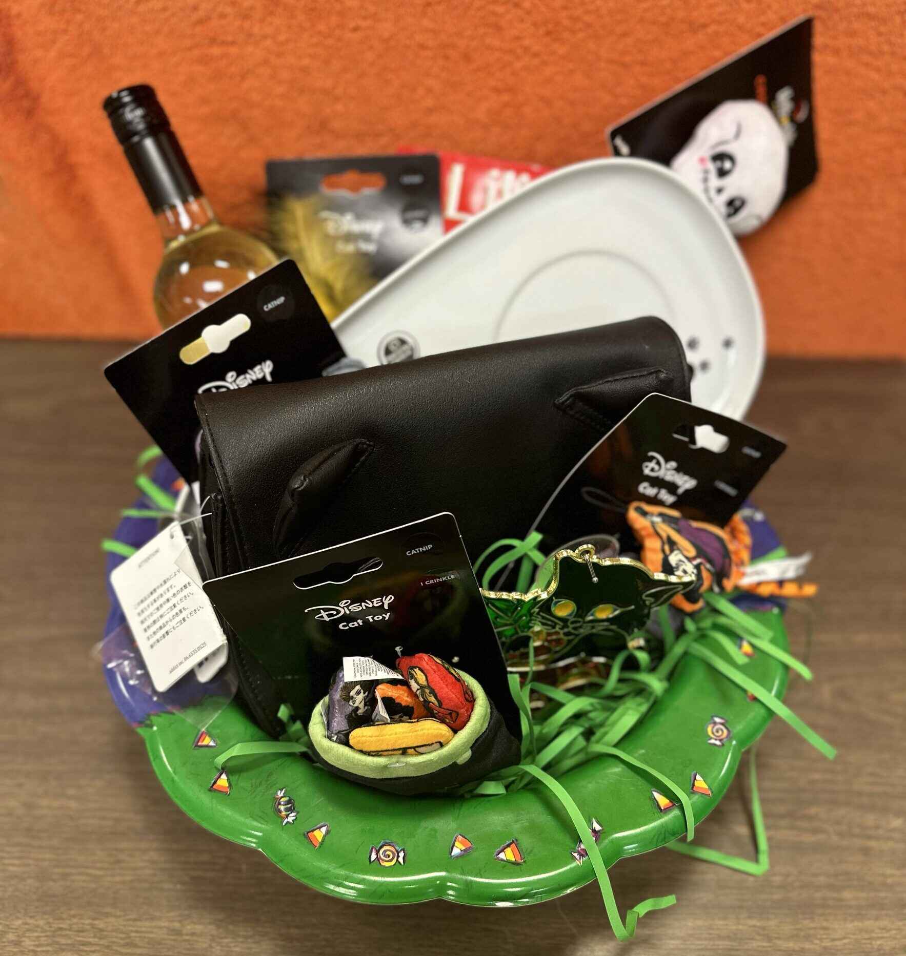 🐾 The Black Cat Raffle Basket - A Spooky Delight for Feline Lovers! 🐾 image