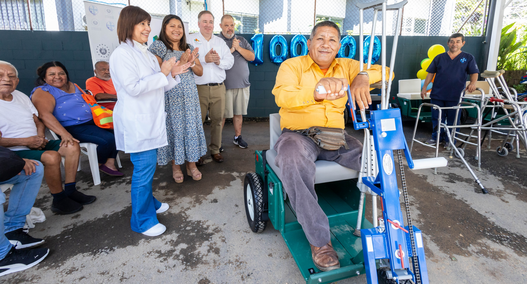 Help Us Reach Another 100,000 Mobility Cart Recipients image