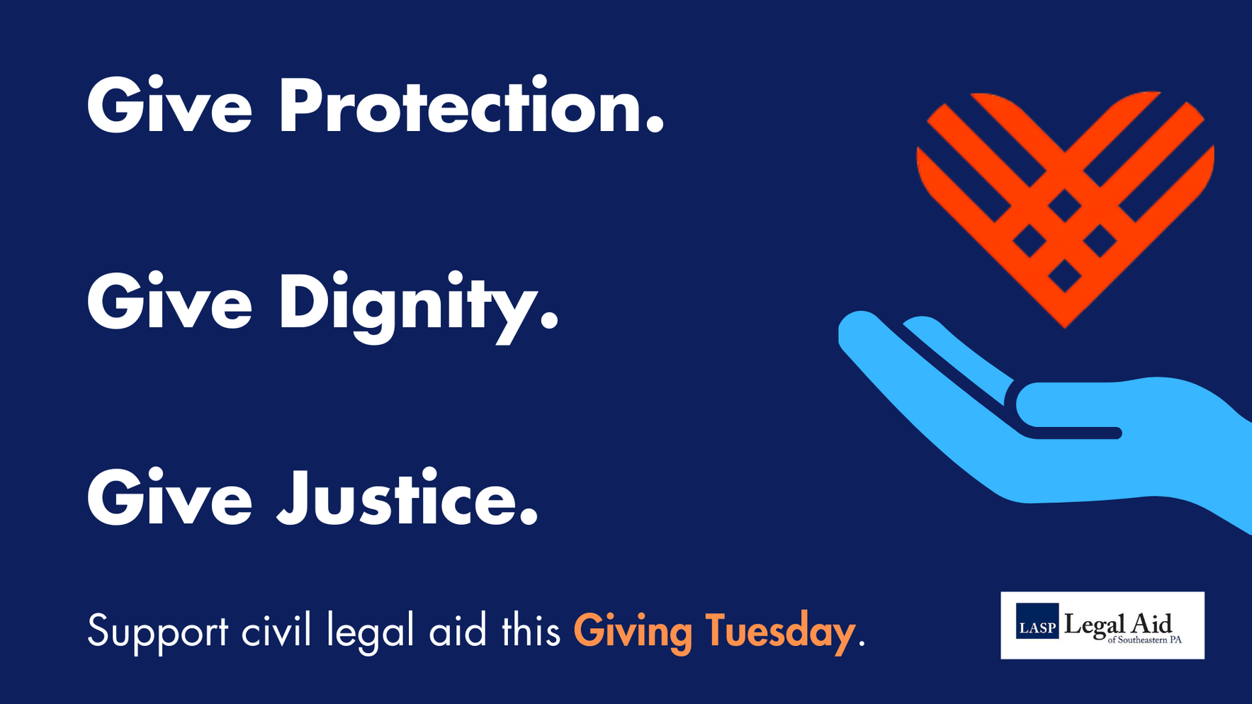 Give the gift of justice! image