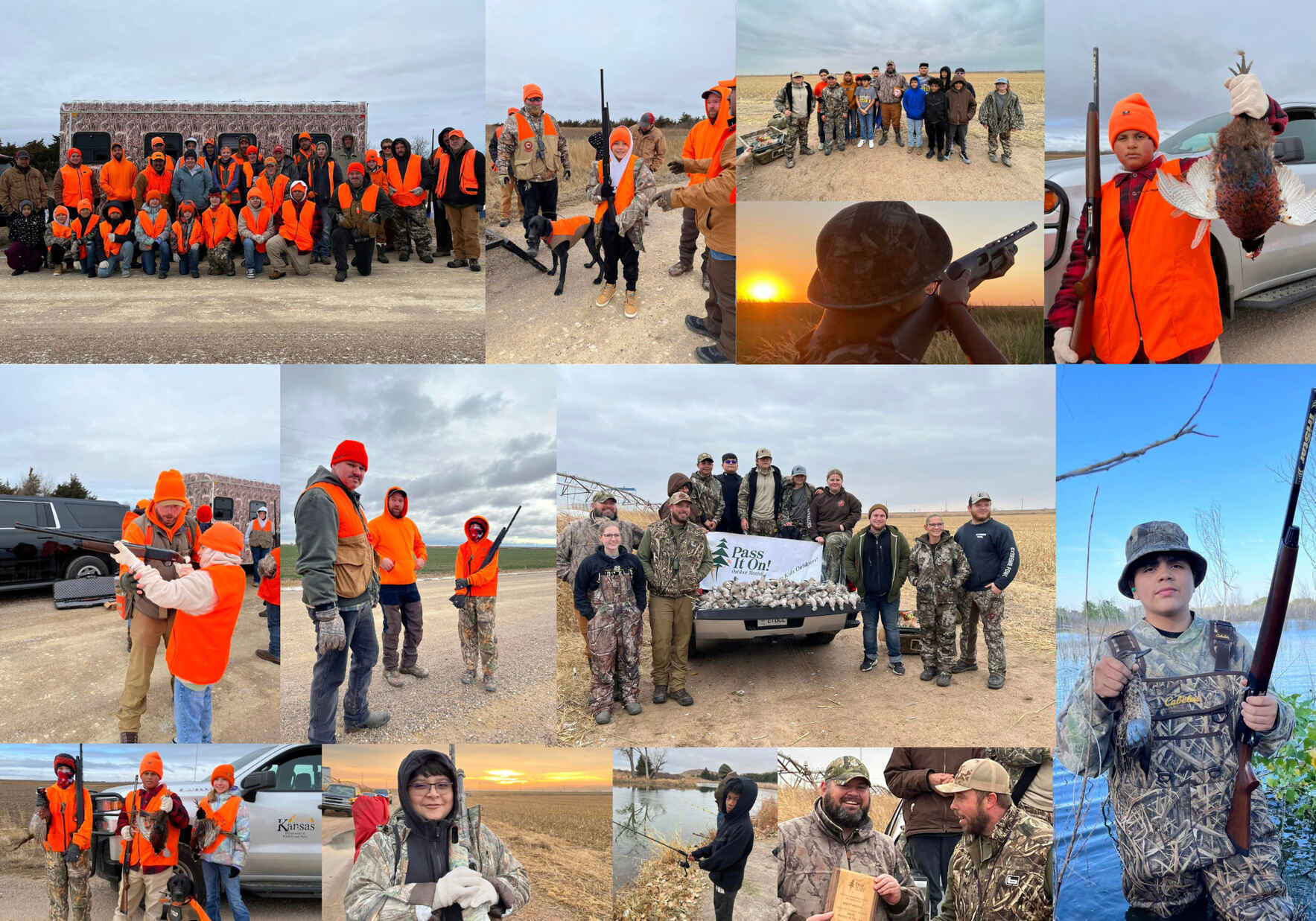 "Empower Real Men, Conserve Nature: Support Our Hunting, Fishing, and Conservation Program Today!" image