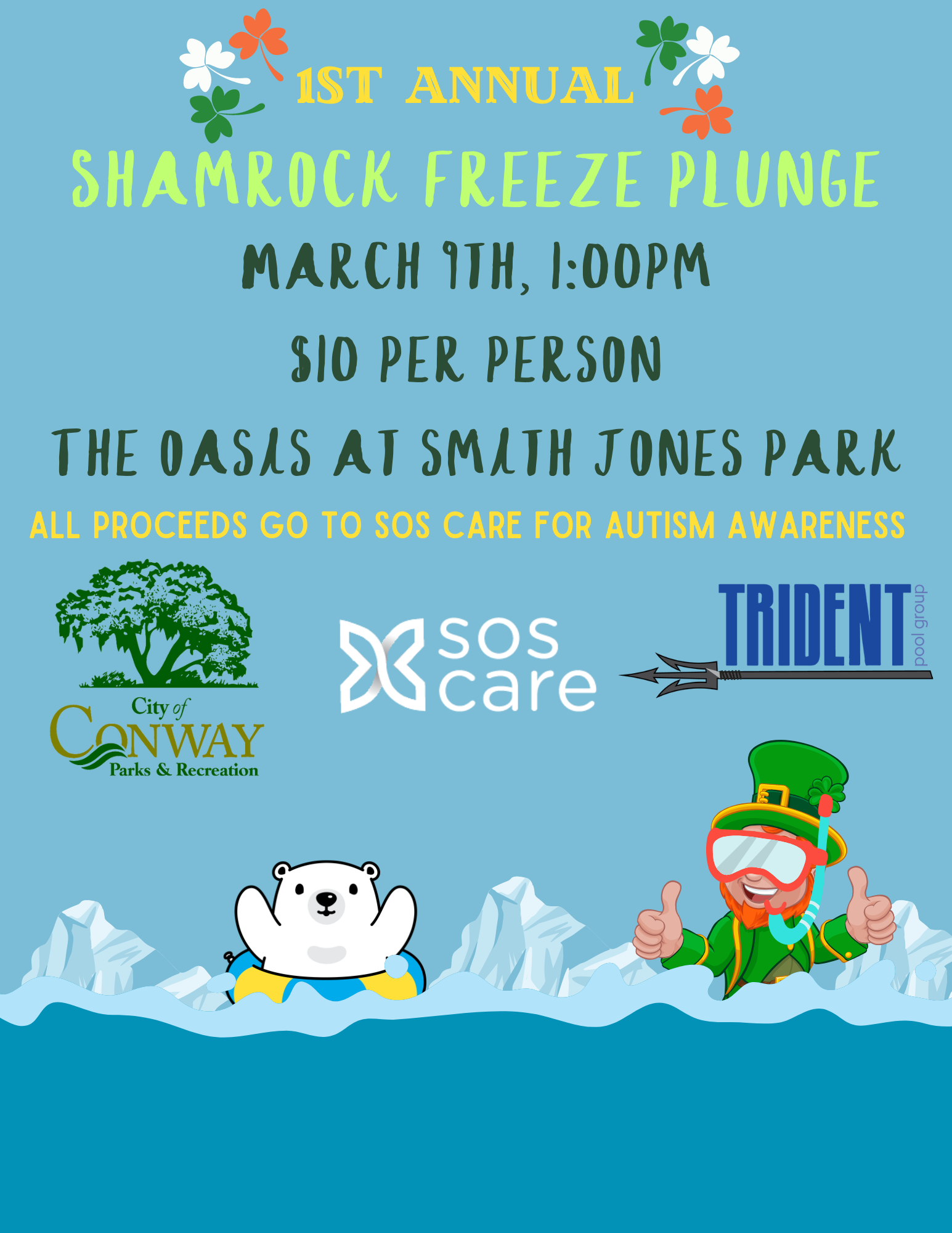 1st Annual Shamrock Freeze Plunge image