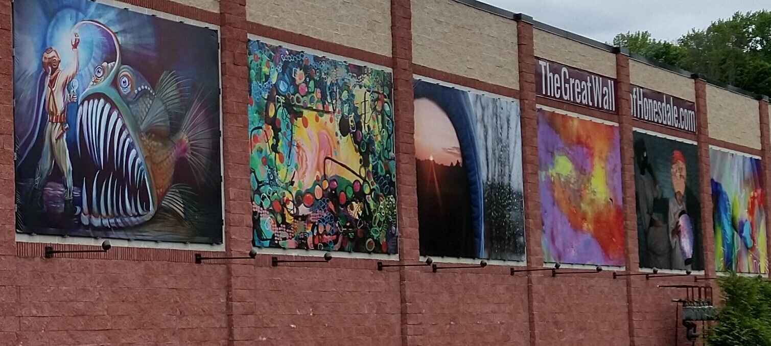 The Great Wall of Honesdale  image