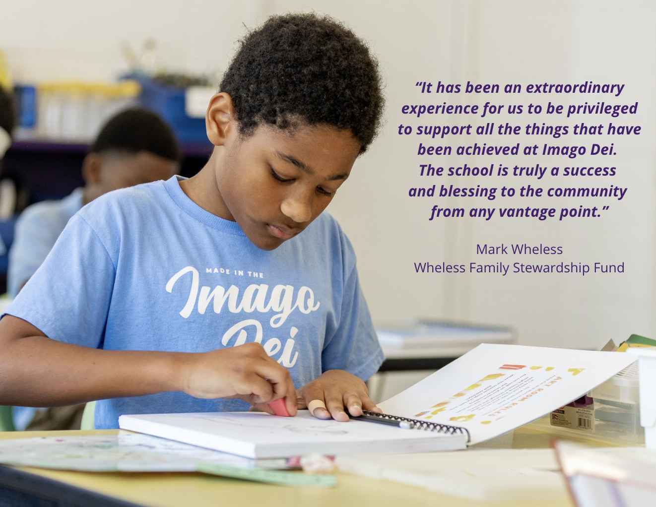 Invest in the Amazing Students of Our City image